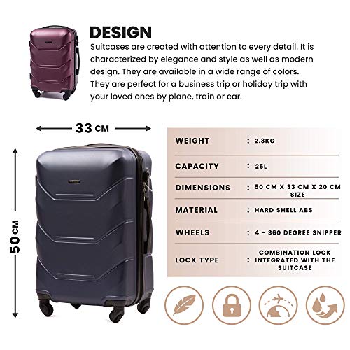 Valise à coque rigide Vinci Luggage