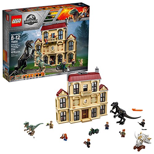 Rampage d'indorateurs à Lockwood Estate Lego Jurassic World Set