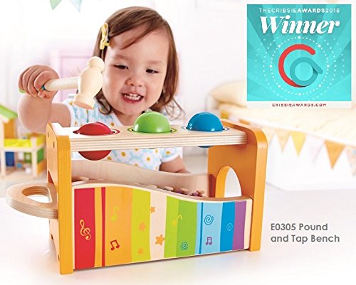 Hape Pound & ; Banc de frappe avec xylophone coulissant