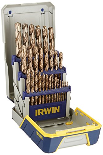 Outils Irwin 3018002 Cobalt M-35 Jeu de mèches à index métallique Cobalt M-35