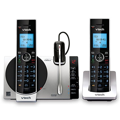 VTech DS6771-3 DECT 6.0 Téléphone de bureau sans fil extensible DECT 6.0