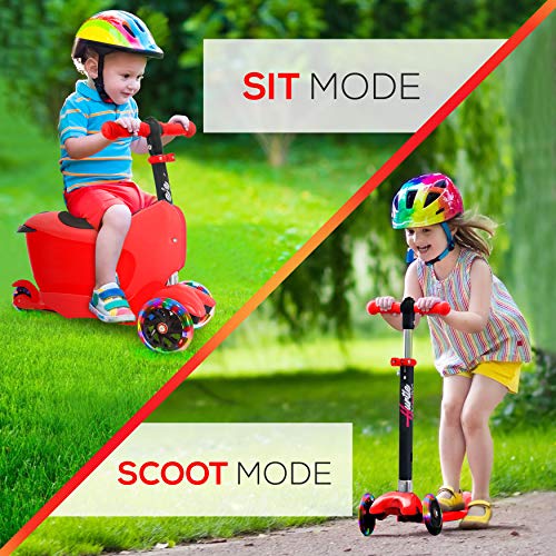 Scooter à trois roues pour les enfants