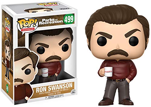 Funko Pop ! Parcs et loisirs Ron Swanson Figurine de collection