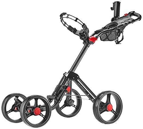 CaddyTek Superlite Explorer 4 Wheel Golf Push Cart 4 roues