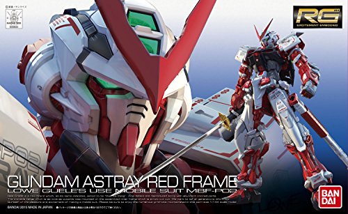 Bandai Real Grade Gundam Model Kit Astray Red Frame