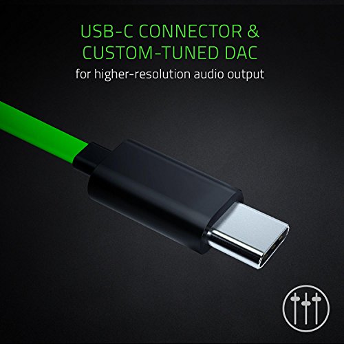 Écouteurs USB C à tête marteau Razer