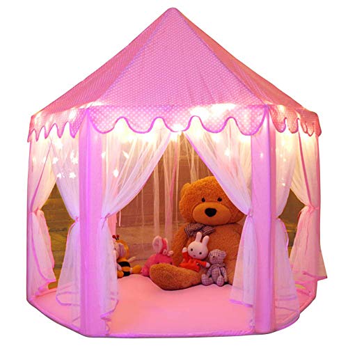 Monobeach Tente château de princesse pour filles