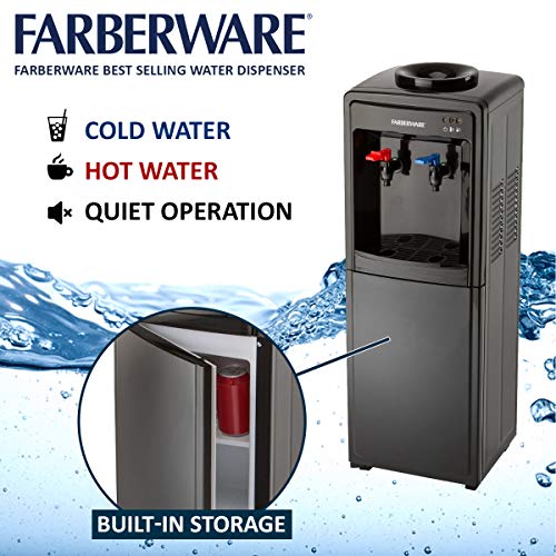 Refroidisseur électrique d'eau chaude et froide autoportant Farberware