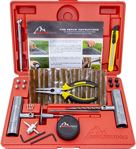 Outils Boulder Kit de réparation de pneus à usage intensif