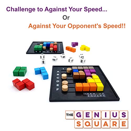 Le jeu de puzzle STEM de Genius Square 60000+ Solutions