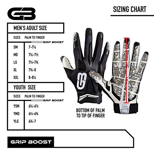 Gants de football Grip Boost Stealth Pro Elite Stealth Pro