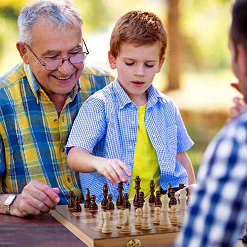 Armurerie d'échecs Jeu d'échecs en bois de 15 pouces