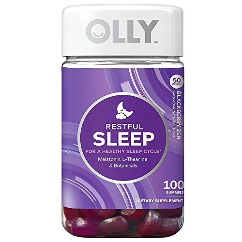 OLLY Sleep Melatonin Gummy, arômes et couleurs naturels