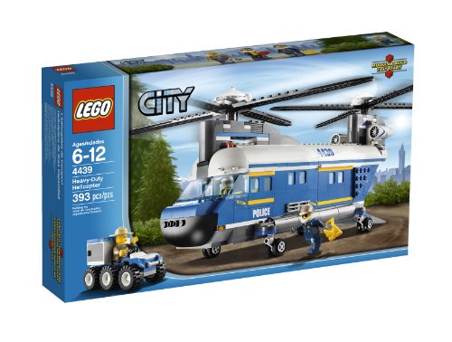 HÉLICOPTÈRE DE TRANSPORT LOURD POLICE LEGO