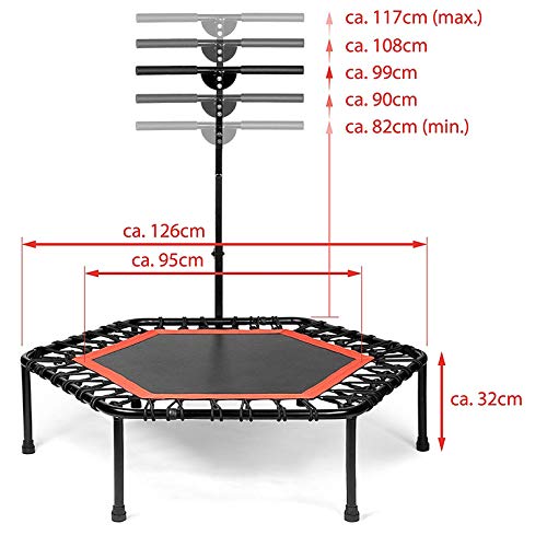 Sportplus Fitness Silent Fitness Mini Trampoline