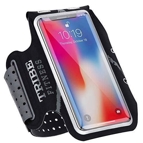 TRIBE Premium Bramband de course à pied & ; Support de téléphone pour iPhone