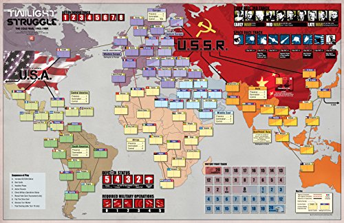 Twilight Struggle Deluxe Edition Jeu de plateau à deux joueurs