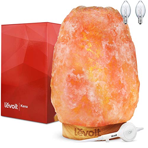 Levoit Kana Himalayan Pink Crystal Salt Rock Lamp