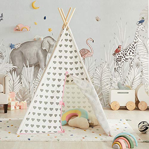 Tente tipi Asweets pliable pour enfants