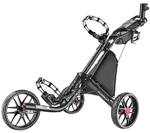 CaddyTek EZ-Fold 3 Roues Chariot Push Golf 3 Roues