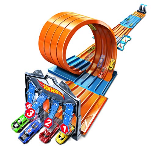 Système de construction de pistes de Hot Wheels Crate