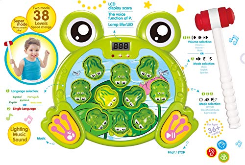 INvench Frappez Une Grenouille Enfants Jouet