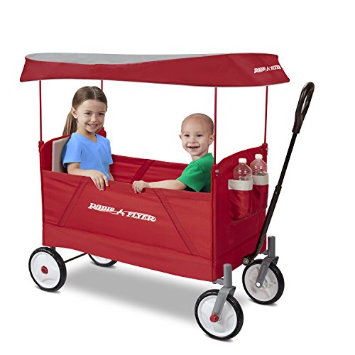 Radio Flyer 3957 Une EZ Fold Waggon avec auvent