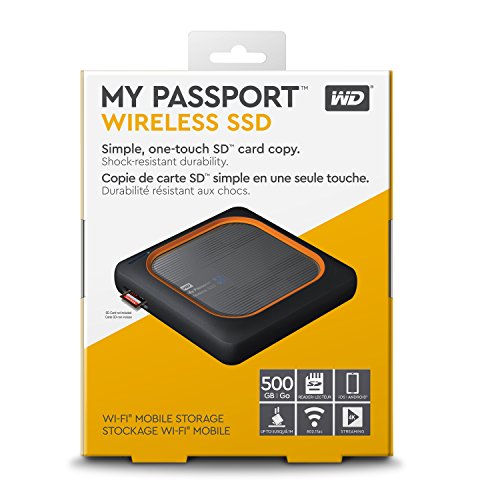 WD My Passport Wireless SSD Disque dur portable externe SSD