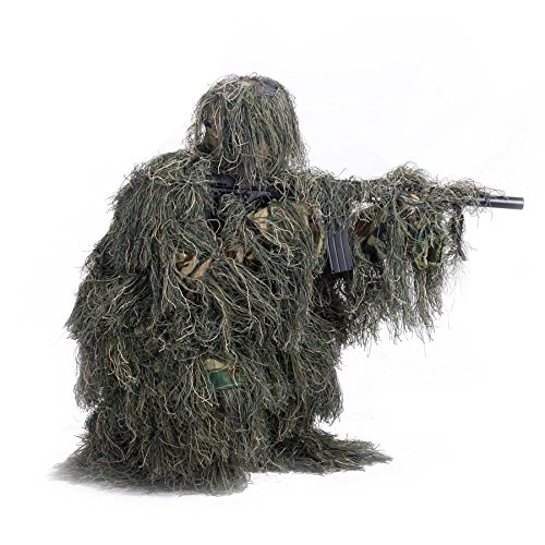 Combinaison Ghillie Pinty 3D 4 pièces