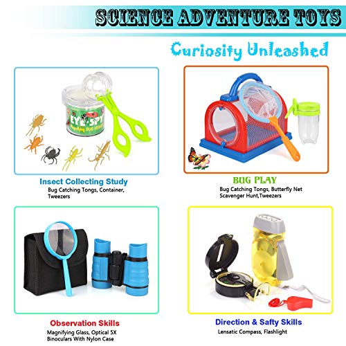 Outdoor Explorateur Kit Bug Catcher Set avec des Jumelles