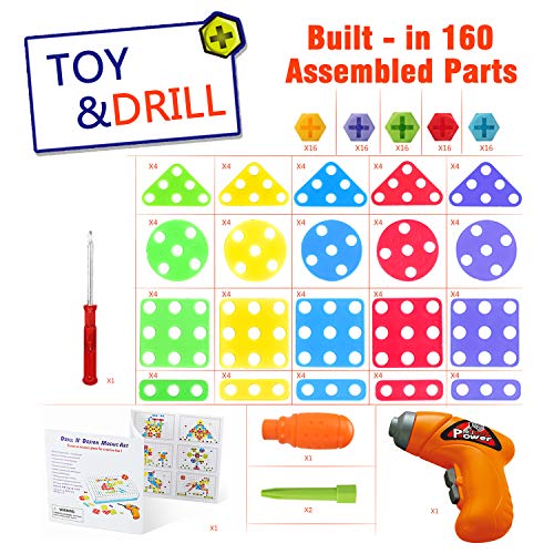 SYOSIN Construction Toy Drill