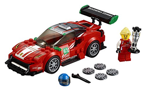 Champions de vitesse Ferrari 488 GT3 Lego Car