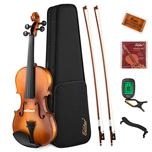 Eastar Violon 4/4 Set Violon en Bois Massif 