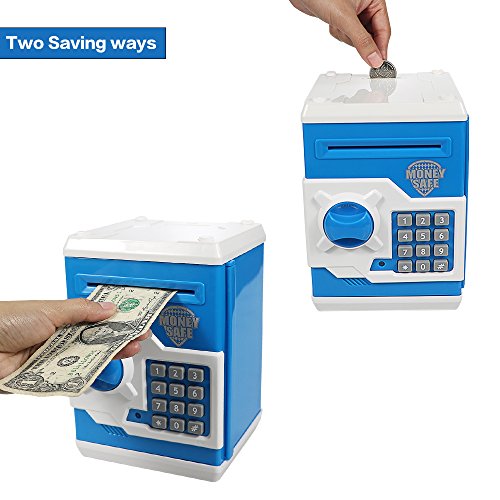 HUSAN Mini ATM Banque de pièces de monnaie électronique