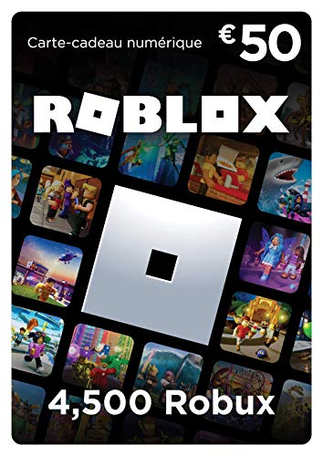 Carte cadeau Roblox - 4 500 Robux