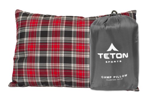 Oreiller de Camping Teton Sports en Plaid