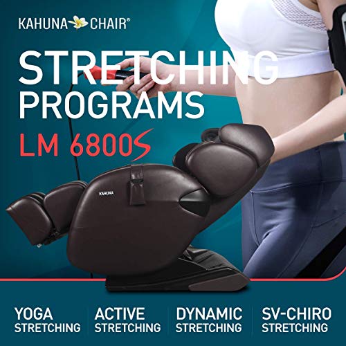 Fauteuil de massage Kahuna Zéro Gravity LM6800S