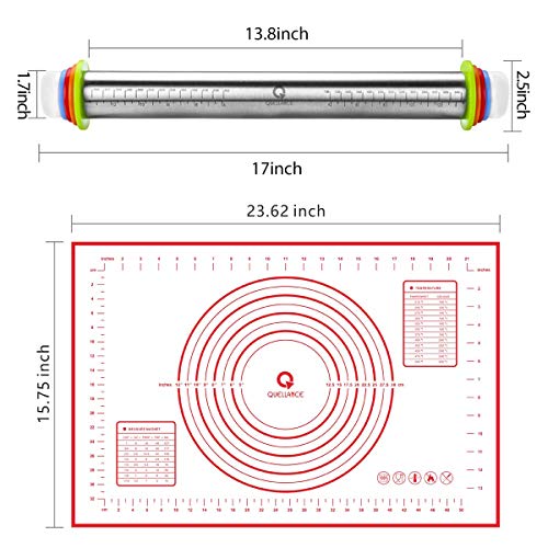 Rouleau en acier inoxydable réglable par quellance