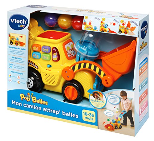 VTech Pop-a-Balls Push et Pop Bulldozer