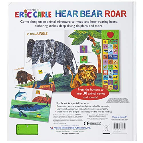 World of Eric Carle, Hear Bear Roar 30 Animal Sound Book