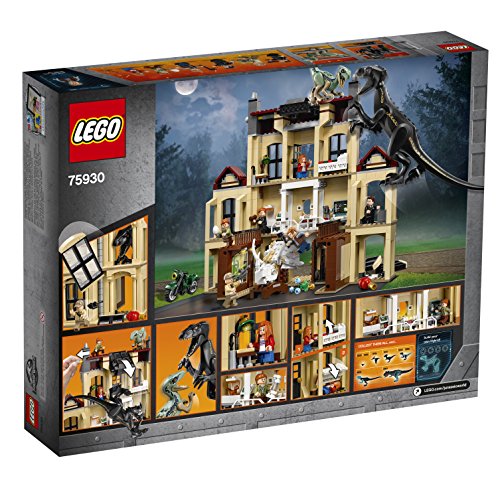 Rampage d'indorateurs à Lockwood Estate Lego Jurassic World Set