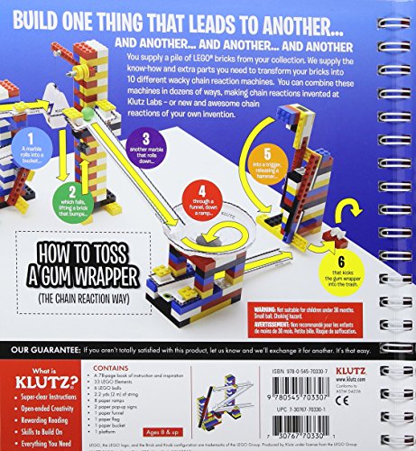 Klutz Lego Chain Reactions Science & ; Kit de construction