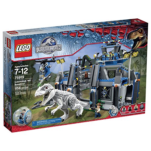 Indominus Rex Breakout Lego Jurassic World Set