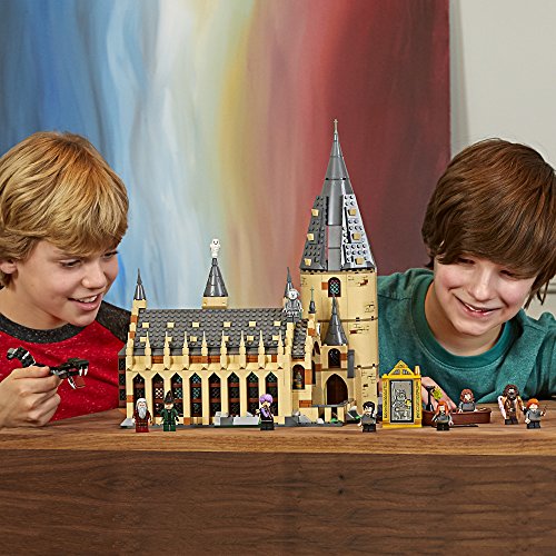 Lego Harry Potter Poudlard, décor de la grande salle
