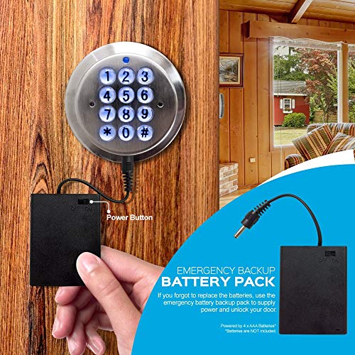 Serrure électronique sans clé TurboLock pour porte d'entrée