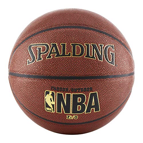 Spalding NBA Zi/O Basketball Intérieur/Extérieur - Taille officielle 7