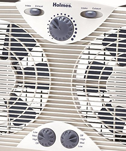 Ventilateur d'extraction Holmes à double pale et double fenêtre