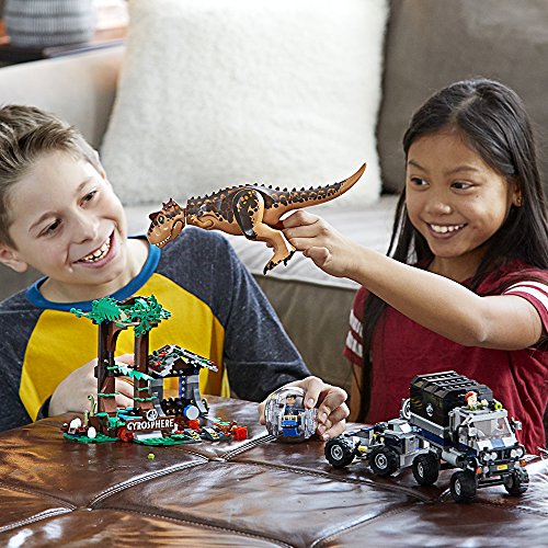 Gyrosphère de Carnotaurus : évasion du monde Lego Jurassique