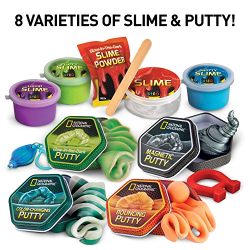 National Geographic Mega Slime Kit & ; Putty Lab