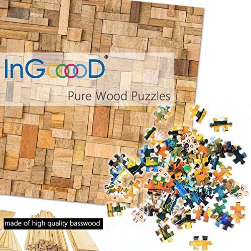 Puzzles Ingooood - Série Tranquil Garden of Delight - 1000 pièces